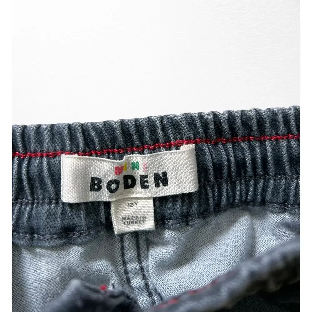 Mini Boden Girls’ Drawstring Slim Jeans, Size 13